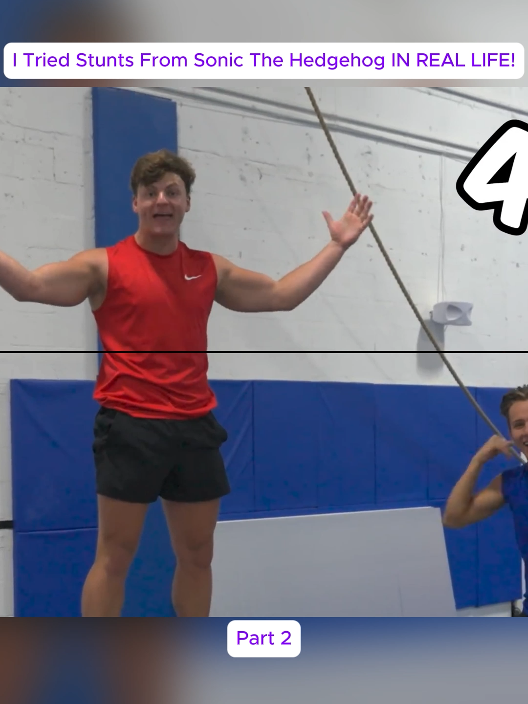 Part 2 I Tried Stunts From Sonic The Hedgehog IN REAL LIFE! #jackpayne #fyp #2025 #Jack #Payne #2025 #viral #SHARK #FLIPS #sports