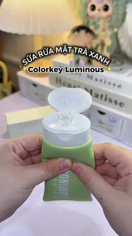 Sữa rửa mặt chỉ bằng 1 cốc tà tưa mà siu chất lượng✨ #colorkeyvn #colorkeyluminous #srmcolorkey #suaruamat #skincare 