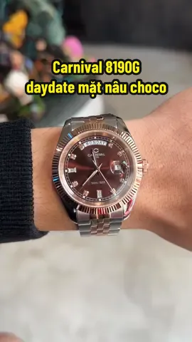 Chiếc đồng hồ Carnival 8190G lên tay cực phẩm luôn anh chị 🤩 #genwatch #donghocarnival #watch 