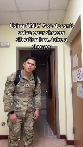It’s not that hard bruh 🚿 #army #military #miltok #viral #fyp 