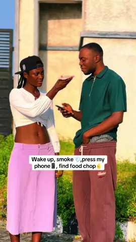 Wake up, smoke 💨,press my phone📱, find food chop✌️