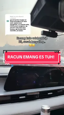 Replying to @arta sibuea Mantap bossku! #mocin #mobillistrik #ev #chery #omodae5 