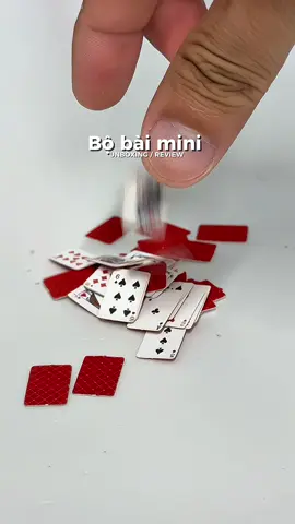 Bộ bài mini #riviulv1 #unboxing #review #unbox #bobaimini 