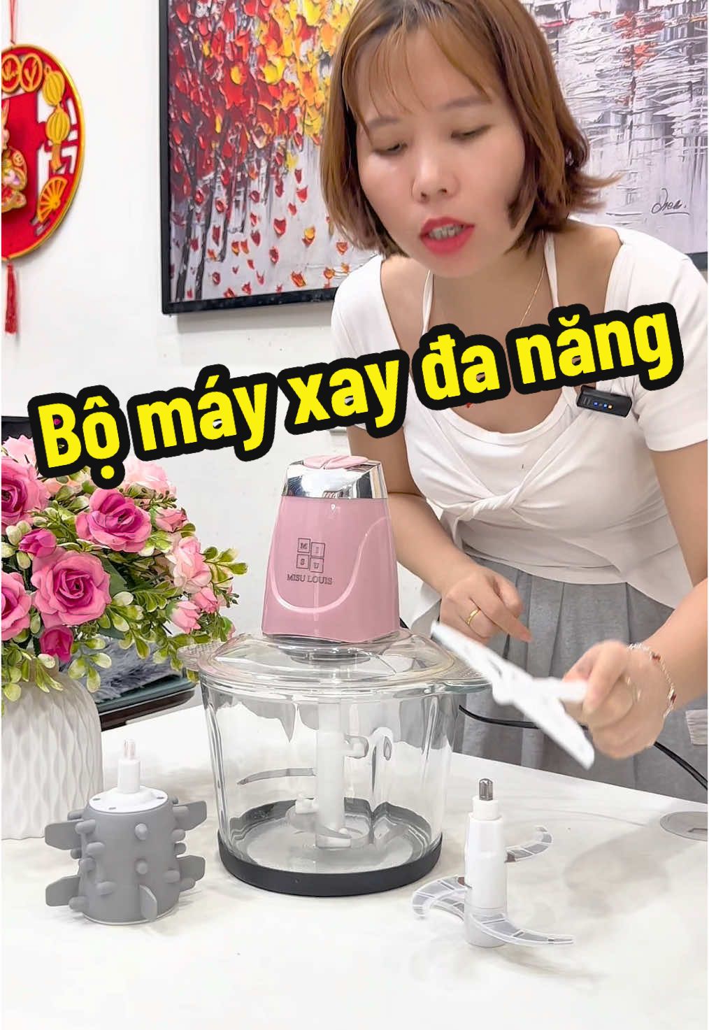 Bộ máy xay đa năng 2 cối #mayxaydanang #mayxaythit #mayxaythitgiadinh #mayxaythitmisu #xuhuong 