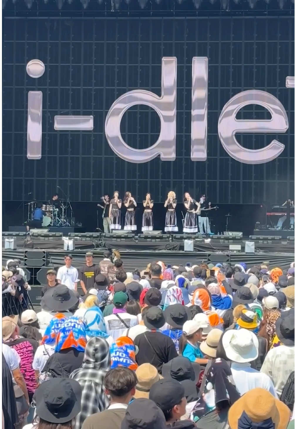 SUMMER SONIC 2025 Behind ⛱️☀️ #아이들 #idle #SUMMERSONIC