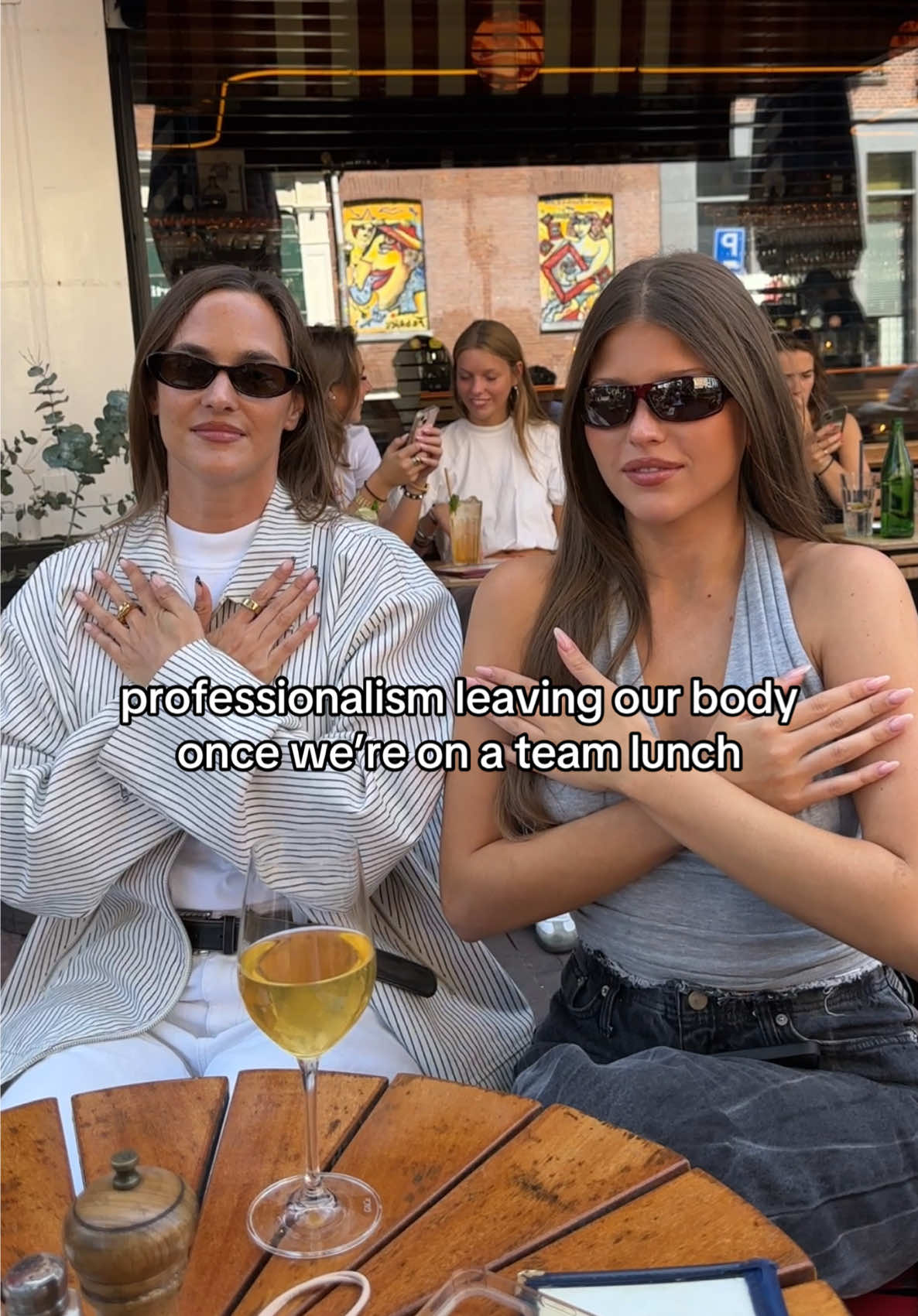 unlimited gossip during our team lunches 🤫 #team #lunch #trend #funny