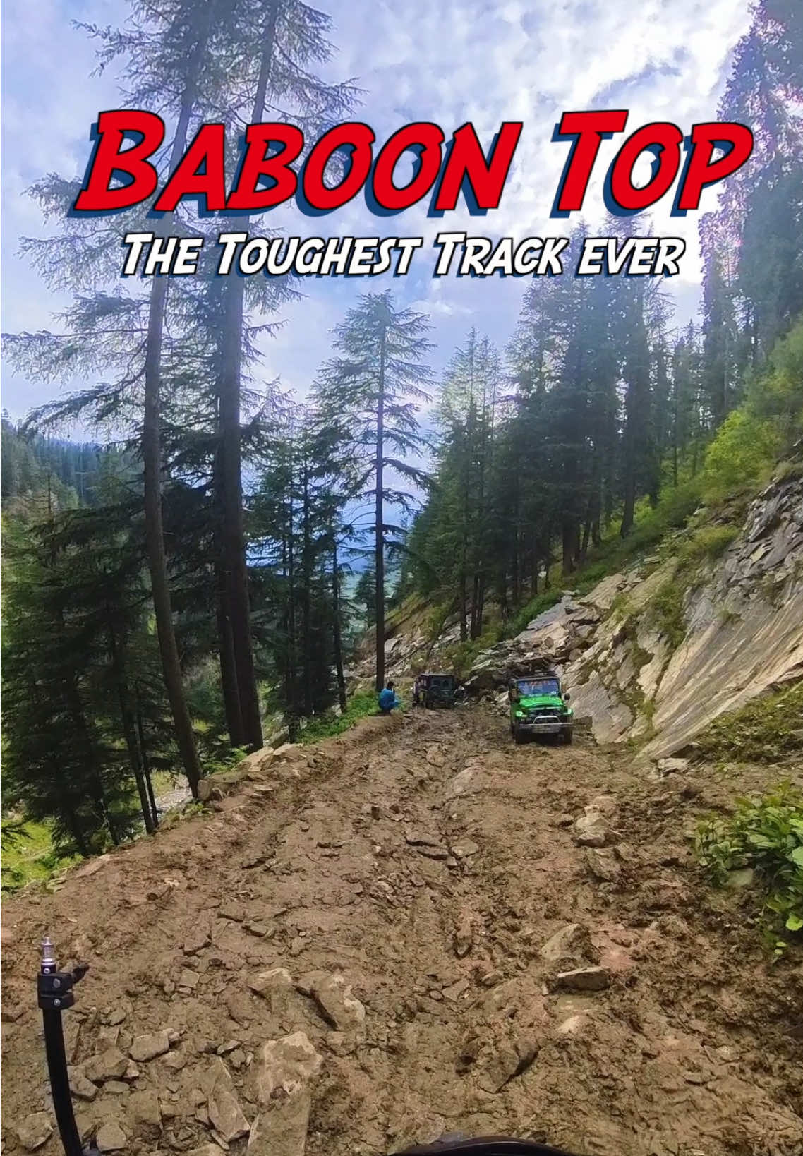 This track was not easy in rain full vlog visit my youtube #salmanxone #baboonvalley #viral #foryou #kundalshahi 