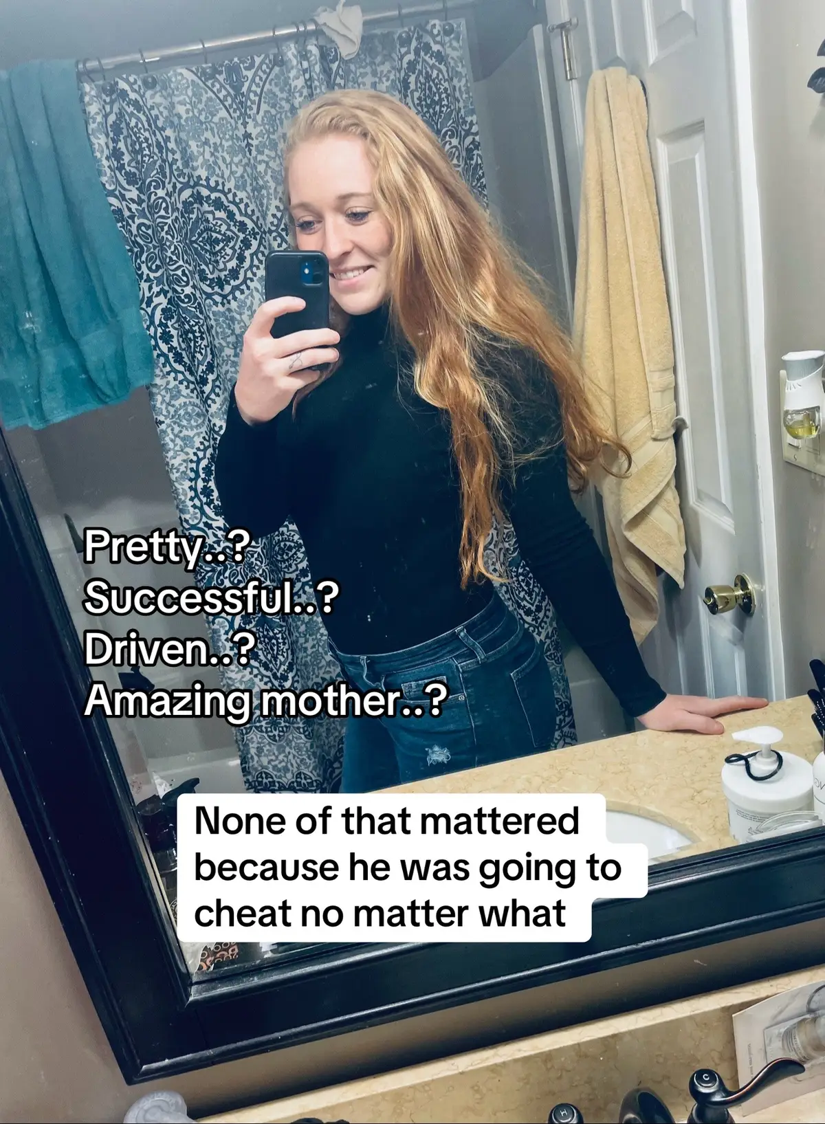 Honestly, at first I looked internally at myself and wondered what was wrong with me.. and then I snapped out of that real quick because I realized it had nothing to do with me and everything to do with how broken this person truly is in life to be this low. But thank God for Jesus, and for healing! Because I could never imagine I could be loved like I am now by someone who not only loves me, but loves my daughter as well 🤍  #foryou #trust #cheating #Relationship #Love 