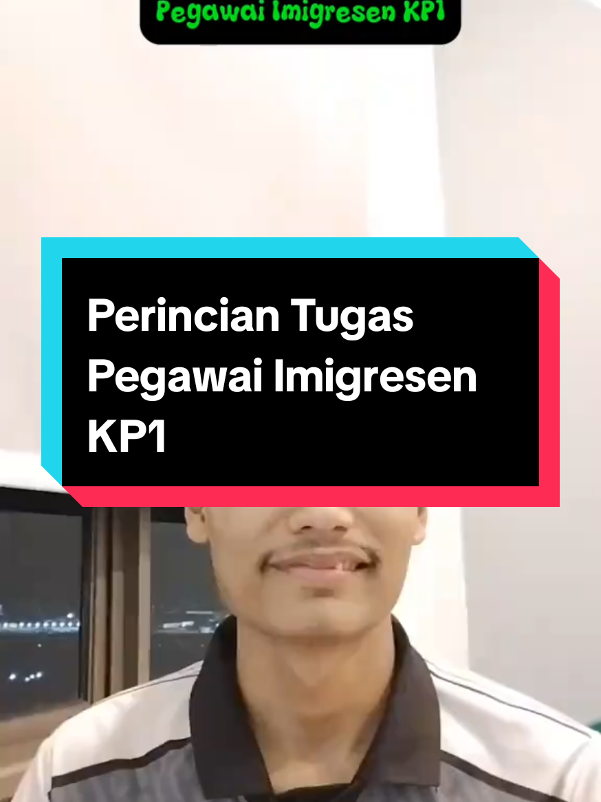 Perincian Tugas Pegawai Imigresen KP1 #pegawaiimigresenkp1  #pegawaiimigresen  #ujianpsikometrikspa  #ujianpsikometrik 