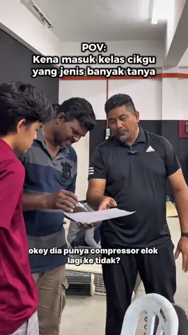 Belajar, praktis dan faham🫡. #kursusaircond #airconditioner #servisaircond #troubleshooting #fypppppppppppppp 