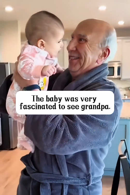 My baby loves his grandpa❤️❤️#funny #funnybaby #funnylove #tiktok #Love #foryou #babytiktok #cute #fyp #family 