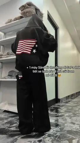 Sắm đồ thu đông thành công vì sắm xong thì trời lạnh đã về 🤣 đỡ phải cất tủ mà áo có #1xx quần #1xx mê cái from chất nỉ hình thêu trc xù sau mê #xh #tiktok #fyp 