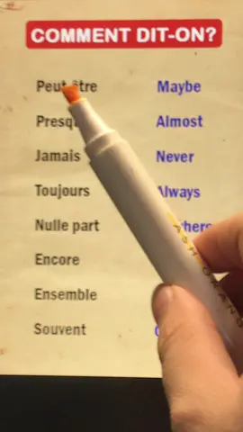 How do you say? #anglais #apprendrelanglais #anglaisfacile #anglaisfacil #learnfrench #englishclass 