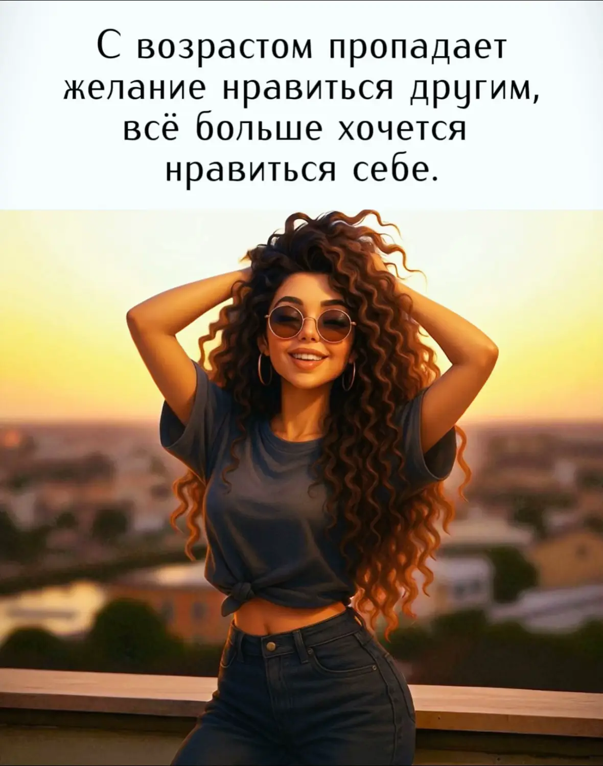 С возрастом понимаешь: важнее всего- быть в ладу с собой. Живите в радости и любви.#жизньпрекрасна#здесьисейчас 