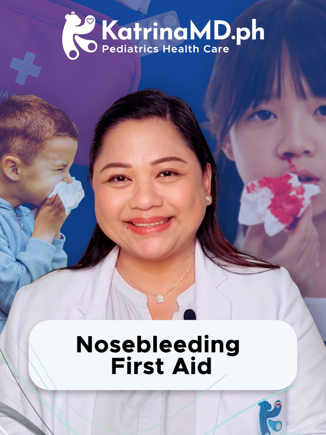 Nosebleeding in Children - First Aid - Ano and dapat gawin at hindi dapat gawin? #KatrinaMDph #healthtips #childhealth #nosebleed