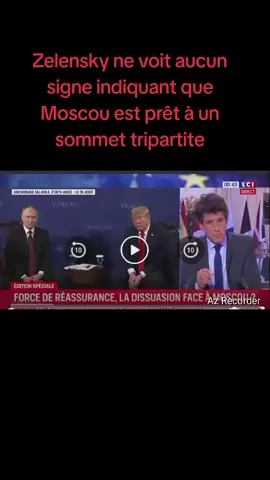 Zelensky ne voit aucun signe indiquant que Moscou est prêt à un sommet tripartite.#africantiktok #amerique🇺🇸 #europetiktok #asian #creatorsearchinsights 