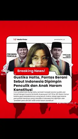 cucu bung Hatta menyala kali kau.