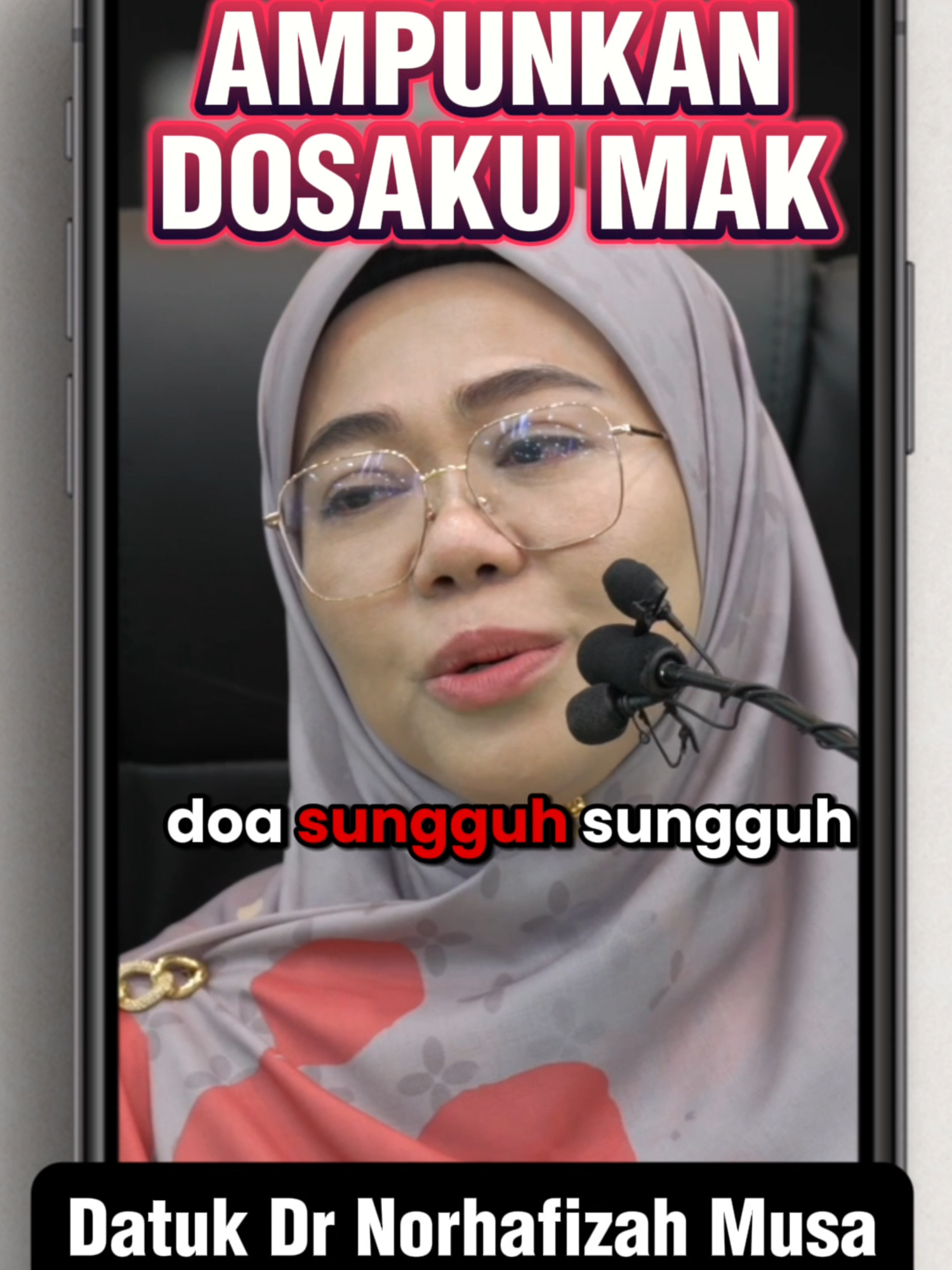 Datuk Dr. Ustazah Norhafizah Musa #datukdrustazahnorhafizahmusa #sahabatmasjidoriginal #ustazahnorhafizahmusa #semogabermanfaat #ustazahnorhafizahmusaofficial #tiktokdakwah #drnorhafizahmusa #ceramahislam #muhasabahdiribersama #tenanghati #nasihat #mogabermanfaat #keluarga #mak