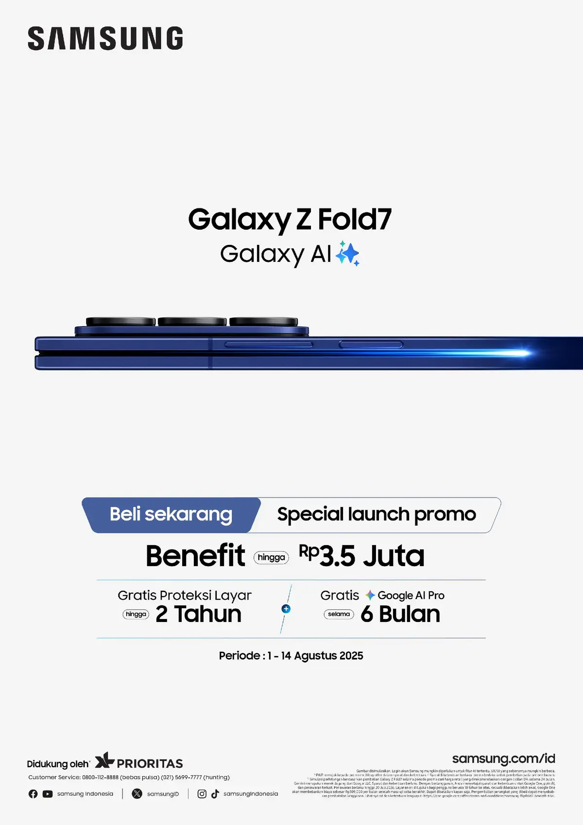 #ffbgid #xybca #samsungindonesia #samsungcenterpasuruan #promomerdeka 