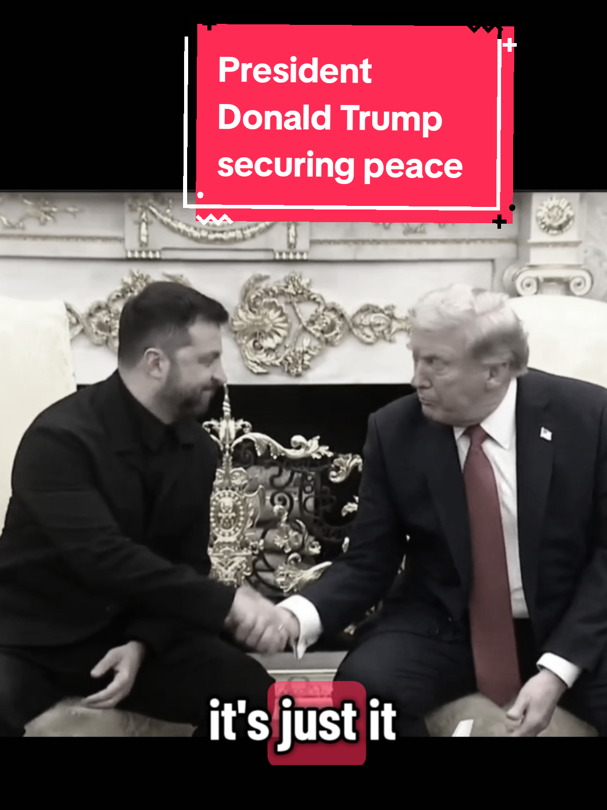 President Trump and Zelenskyy met today for peace talks. Zelenskyy ready for a trilateral meeting with Putin. #donaldtrump #zelensky #putin #peace #CapCut 