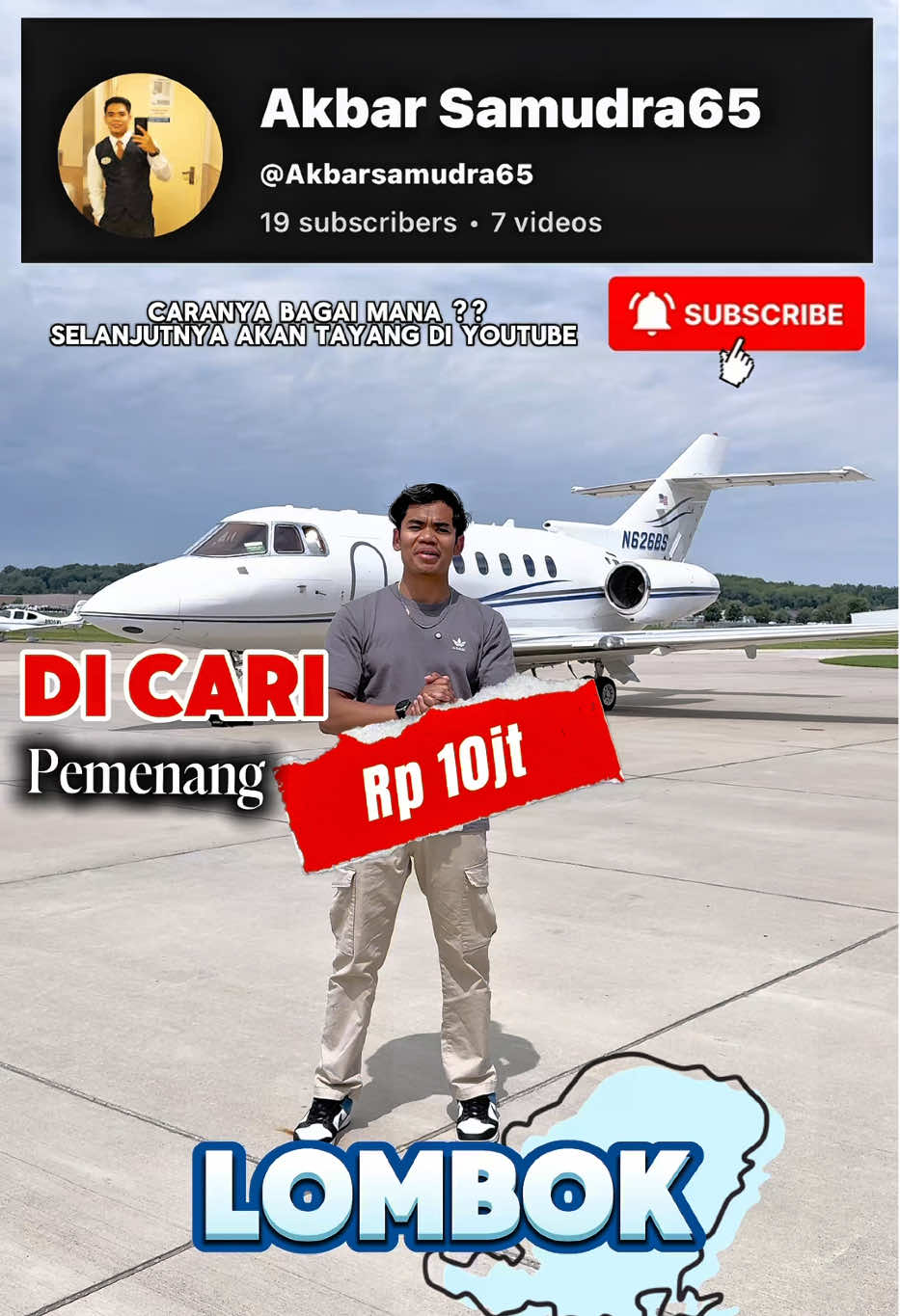 ‼️ WAJIB SUBSCRIBE ‼️ Jangan lupa SHARE postingan ini sebanyak-banyaknya. Next video akan kami tayangkan di YouTube channel yang tertera. Saya tunggu antusias semeton Lombok di kolom komentar 👇👇