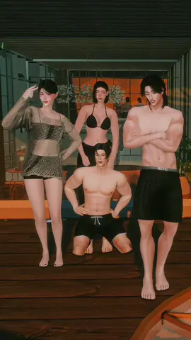 Wohoooo! Off on a yacht vacation with my fave couple @michikospace 😍💖 Time to have some fun after all the wedding craziness! 💀✌🏻 Big thanks to my bb @KIRA & LEZ for making this awesome animation, totally love it!😍❤️‍🔥 #fakebodyy⚠️ #thesims4 #sims4cc #simstok #fakesituation⚠️ 