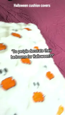 These Halloween themed ghost and pumpkin cushion covers are so cute. Soft,  and perfect for sofas, beds, or chairs—easy to swap out and machine washable too. #halloweendecor #halloween2025 #cushioncovers #dealdrops #tiktokmademebuyit 