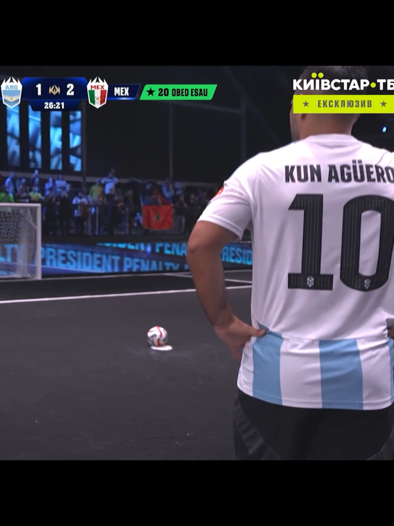 Огляд матчу #kingsworldcup #argentina vs #mexico  #київстартб #highlights #mediafootball #kingsleague #football #kunaguero