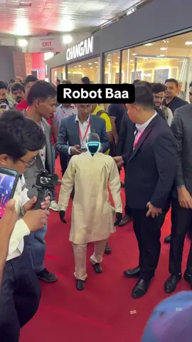 Robot wearing Daura surwal. #robot #NADA #kpbaa #deepal 