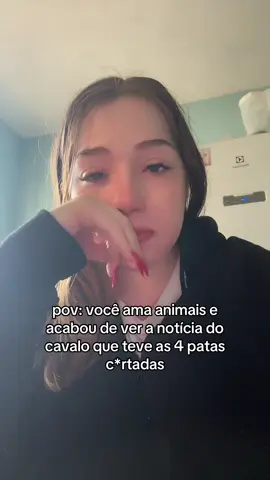 Mano, porque o ser humano é assim? 🤡 #fyp #foryou #cavalo #cavalobananal 