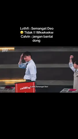 Luthfi : Semangat Deo  🤣 Tidak !! Wkwkwkw Calvin : jangan bantai dong  #cocseason2 #Coc2 #clashofchampionsseason2
