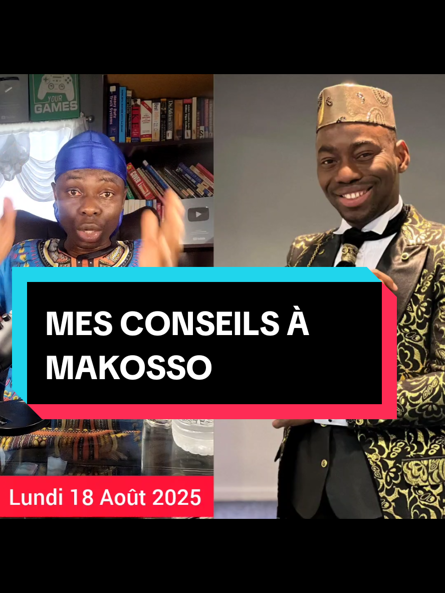 🔵🔴 Mes conseils à Makosso, fait attention,  tu ne connaît pas demain. Arrêtes de nar.guer les ivoiriens 