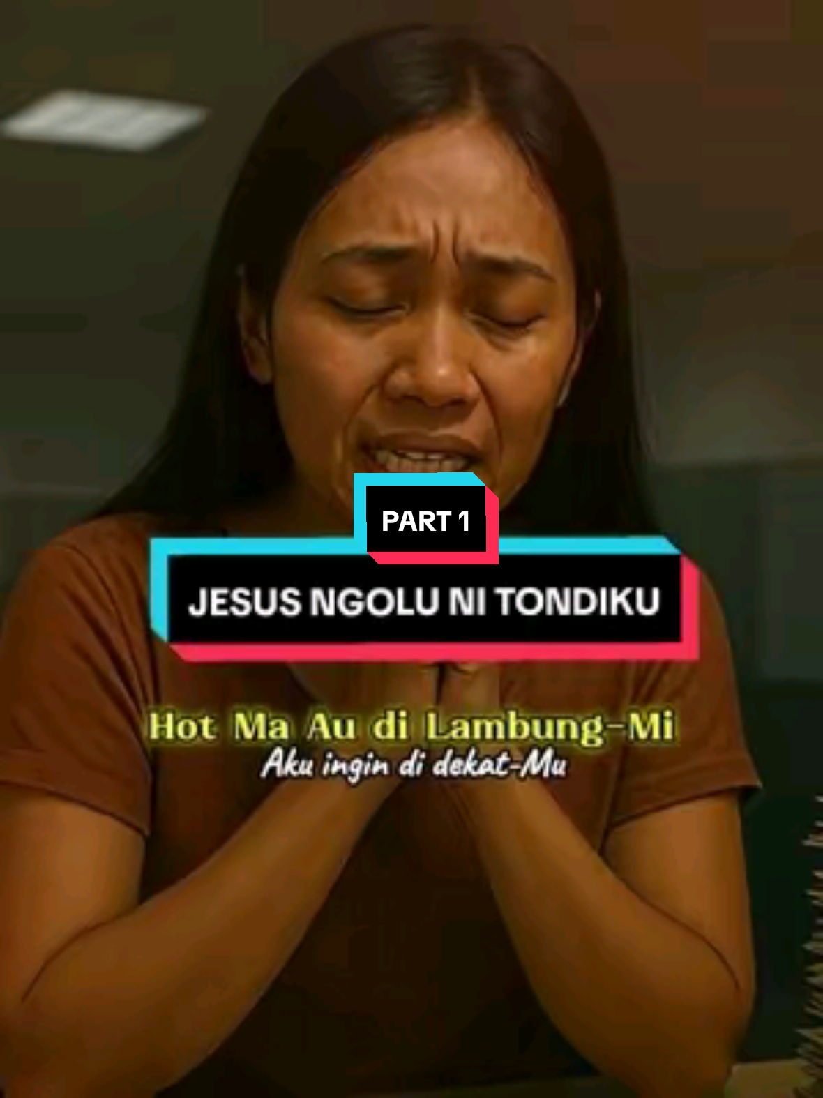 Part 1 | Jesus Ngolu Ni Tondiku - Nia Tobing (Voice),- Lirik dan Terjemahan Semoga semakin terberkati, selamat mendengarkan. Debata Mangaramoti 😇 #storykristen #lagurohani #bataktiktok #kristenprotestan #endeinc 