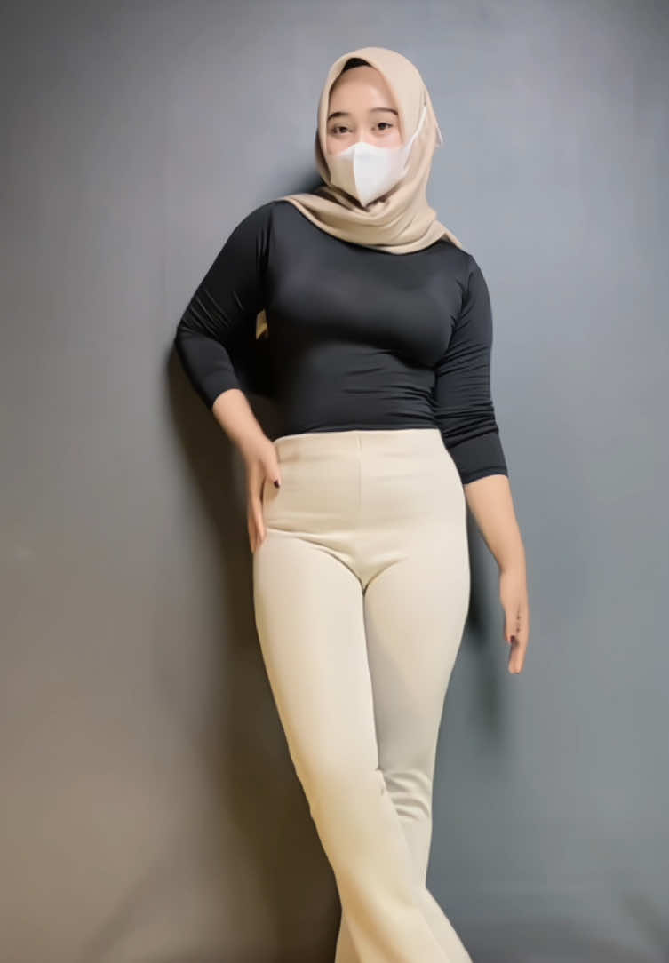 celana cutbray bahan knit nih bestie, sumpah ini nyaman banget😍 #rekomendasioutfit #flarepants #celanacutbray #fyp #fyppppppppppppppppppppppp 