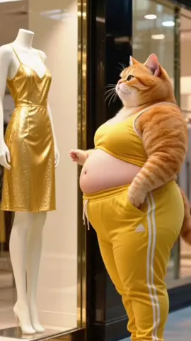 #fatorangecat #cartoon #cutecat #cat @Ai Fashion 