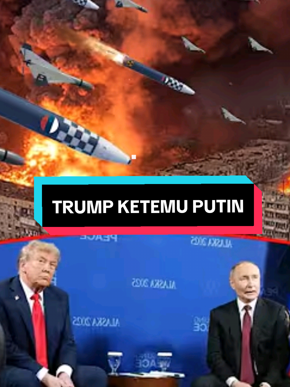 PEMIMPIN EROPA & ZELENSKY DATANGI AS USAI TRUMP BERTEMU PUTIN!! RUSIA TERUS BOMBARDIR UKRAINA 🇺🇦.  perang rusia 🇷🇺 dan ukraina 🇺🇦 terus menyalakan api🔥 kehancuran, dan tepat pada 15 Agustus 2025, dunia Terhenyak. Donald Trump dan Vladimir Putin akhirnya duduk berhadapan di Alaska, dua sosok penuh ambisi, kini menatap langsung satu sama lain. tanpa penasihat, hanya penerjemah yang jadi saksi awal percakapan rahasia. suasana tegang, seakan satu kata saja bisa memicu badai baru. dan ketika delegasi masing masing-masing masuk, percakapan melebar, menandai babak genting. Apakah ini langkah menuju perdamaian, atau justru awal dari bencana yang lebih besar?  #rusia #ukraina #2025 #trump #putin  @daftar.populer  my real account → @ARTAPEDIA. 