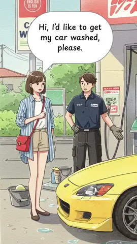 Getting your car washed