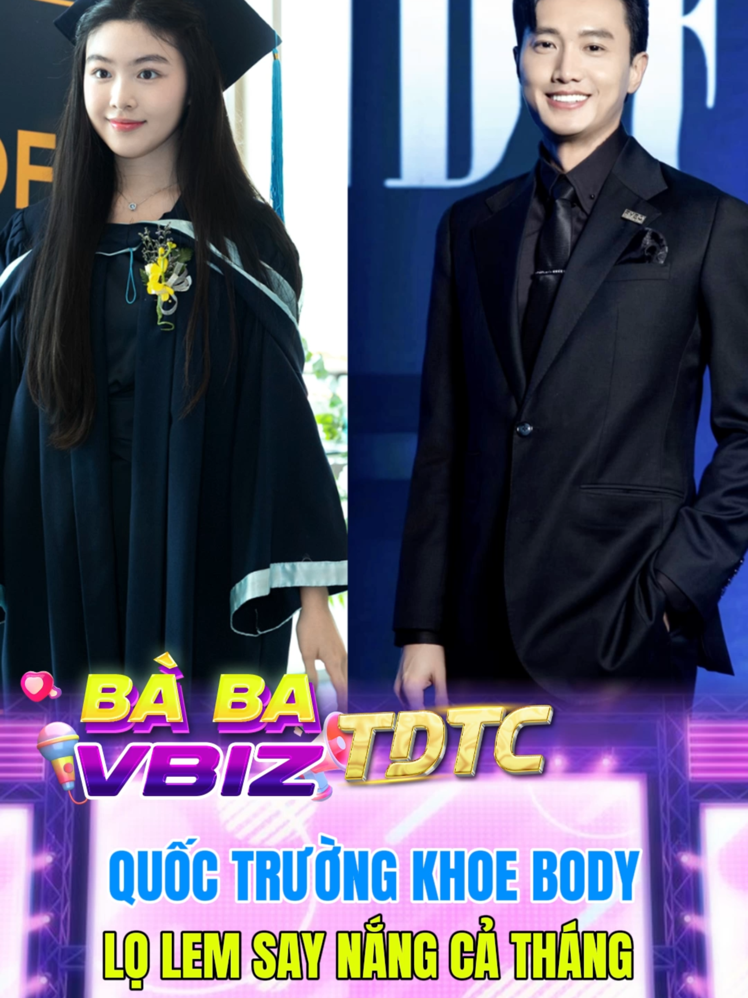 lọ lem mặt ửng hồng khi thấy body của quốc trường #tinhotshowbiz #dramashowbiz #nghesivietnam #saoViet #gocnhinshowbiz #chuyenshowbiz #nghesi #showbizviet #sao