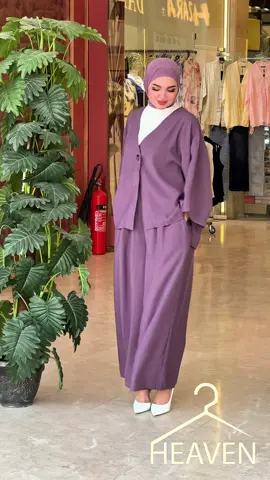 ⁨	⁨	يقـدم لـگم ⚜️ Heaven Boutique ⚜️ ✨ الكولكشن الصـيفي ✨ 🌷سوت صيفي مريح وعملي  خامة باردة تجنن  💕✨  الالوان: بنفسجي. بيج. اصفر. سمائي.  وردي. اسود  القيـاس : S. M. l 🍀 الخامة : تنسل درجة اولى 🍀  🔺قالب راهي يلبس قياس اكبر 🔺 ♦️ طول المودل : 168 سم ♦️ 🔺الحجاب متوفر وبعدة الوان 🔺⛔️ ‏‌‎للطلب راسلونا دايركت 📥    ‏‌‎او الاتصال عبر الواتس اب 07719666132  ‏‌‎📍عنوان البوتيك : زيونة شارع الربيعي مجمع الانيوم مقابل كوزمتك هدى يوسف ‏ #fashion  ‏#memes  ‏‌‎#ازياء  ‏‌‎#ملابس  ‏#iraq  ‏  ‏  ‏ 