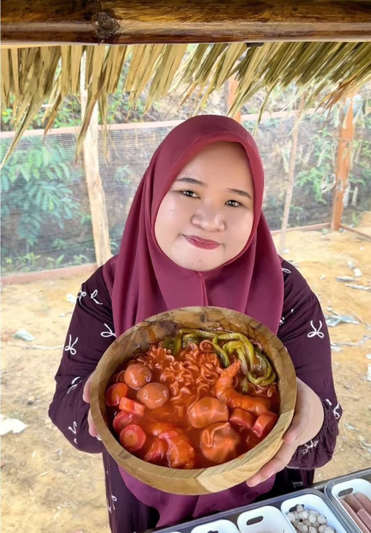Seblak pakai 3 bungkus saos😱🌶️