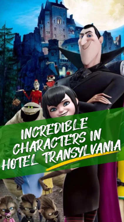 Incredible troublemaking characters in Hotel Transylvania, with the last one even cross.#fyp #hoteltransylvania #dracula #mavis #hoteltransylvania4 #dennis 
