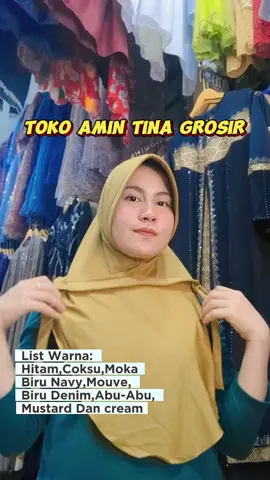 Ayokk Teman-teman langsung Ke Toko Amin Tina Grosir yaa❗️😍 #jilbab polwan hitam tali #jilbabdinas#baubausulawesitenggara #fyypppppppppppppppppp #jilbablangsung 