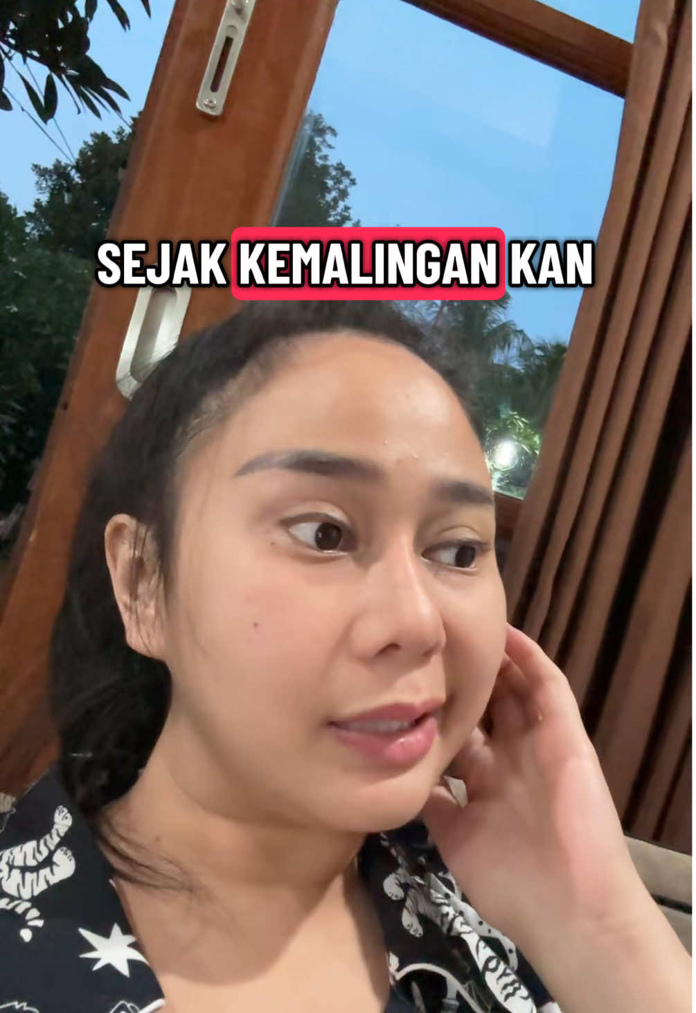 Sekarang pokoknya live gue lengkap apa aja ada
