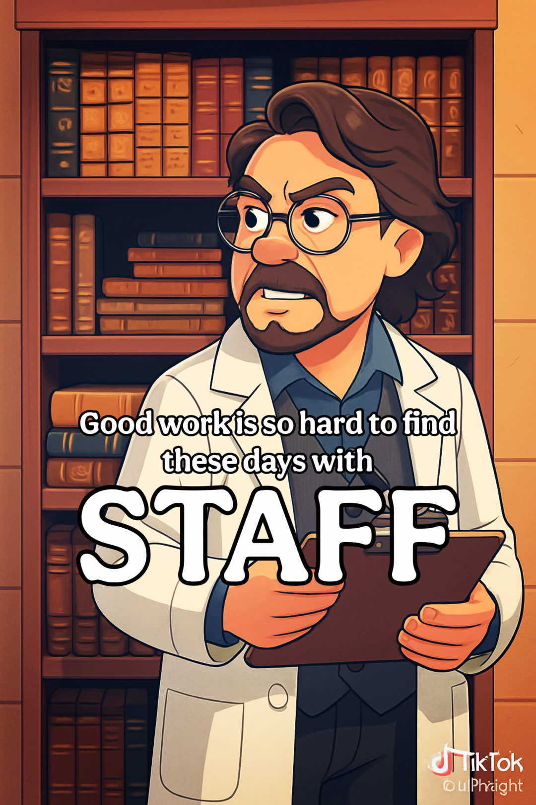 The staff the Inventor has to put up with… #theinventor #scrubs #typewriter  @Jason / Zombus @☠️☣️W00DS☣️☠️ @joshofalltrades29 @Maxwell & George 
