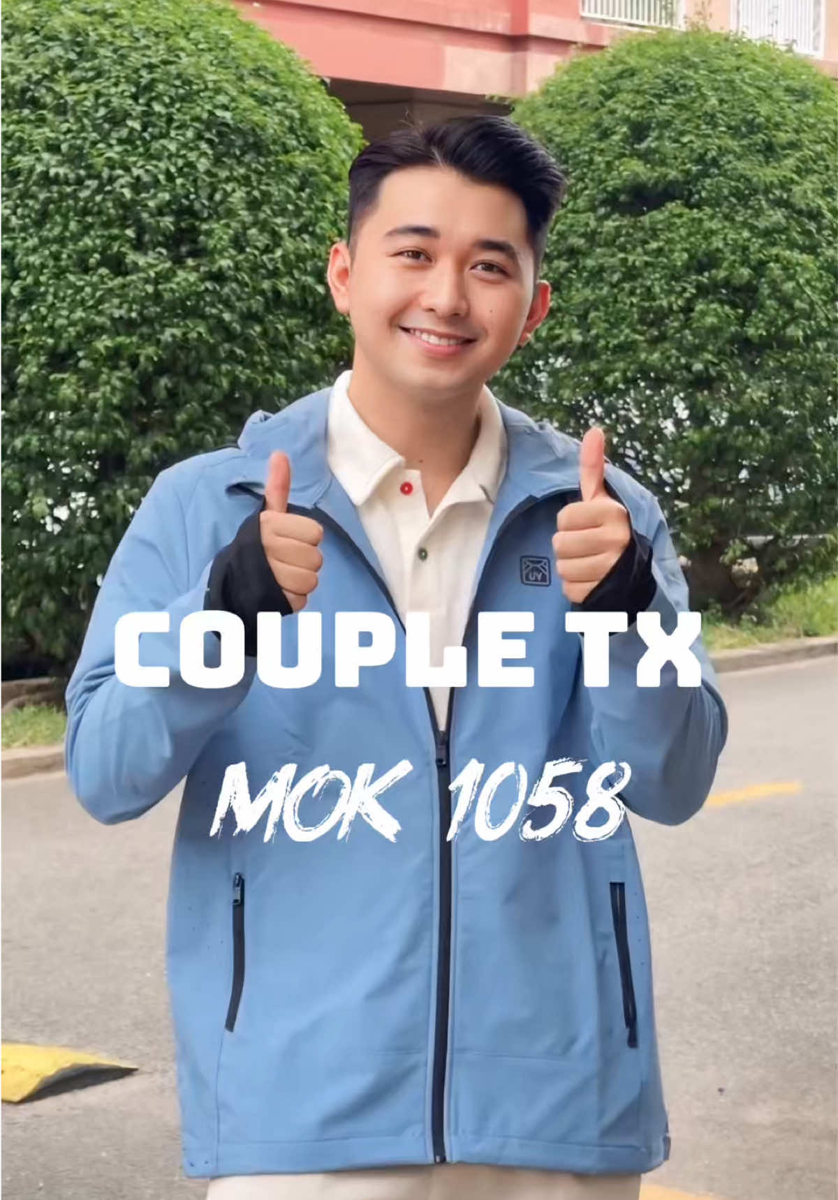 Dạo này trời nắng quá chừng không có áo khoác là cháy da rồi @Couple TX #CoupleTX, #CTX, #UVProWindbreaker #Aochongnang #AntiUV 