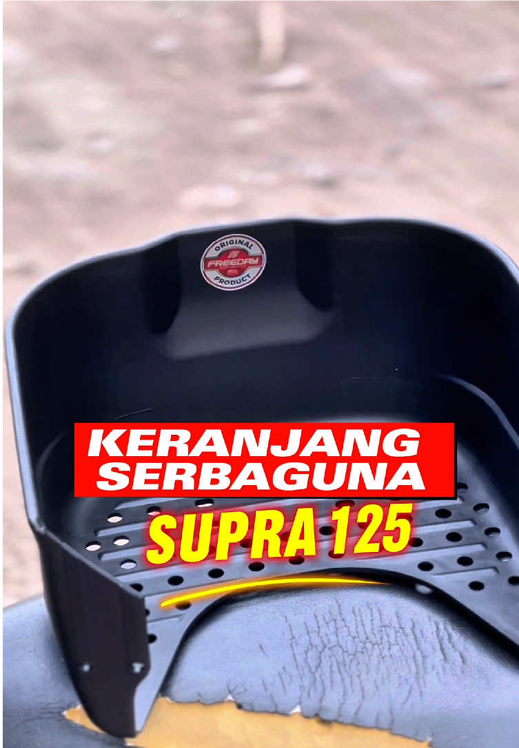 KABAR GRMBIRAA!!! Keranjang supra 125 sudah ready lagi maszehhh, yok langsung gaske keranjang kuninge! 🫵🏻 #keranjang #keranjangserbaguna #pemasangan #revo #fyp 