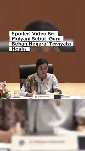Potongan video yang viral memperlihatkan Sri Mulyani seolah menyebut guru sebagai “beban negara” ternyata hoaks hasil deepfake, menurut klarifikasi resmi Kemenkeu. Faktanya, dalam pidato di ITB, Sri Mulyani justru membahas tantangan keuangan negara dalam menanggung gaji guru dan dosen yang minim. Ia mempertanyakan apakah seluruh pembiayaan harus dari APBN atau bisa melibatkan partisipasi masyarakat. Kasus ini jadi pengingat pentingnya bijak dalam bermedia sosial, cek fakta sebelum menyebar! #kemenkeu #srimulyani #gaji #guru #dosen 