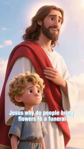 Jesus why do people bring flowers to a funeral but forget to bring love to the living？ #FaithTag #ChristianTikTok #JesusAndMe #jesuslovesyou #godisgood #christiankids #faithart #prayer #jesus