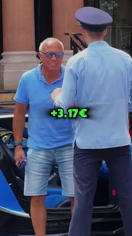 POV: You flex a Ferrari but leave an €8 tip. 🤭💸💶 #tipping #tips #monacolifestyle #billionaires #monaco 