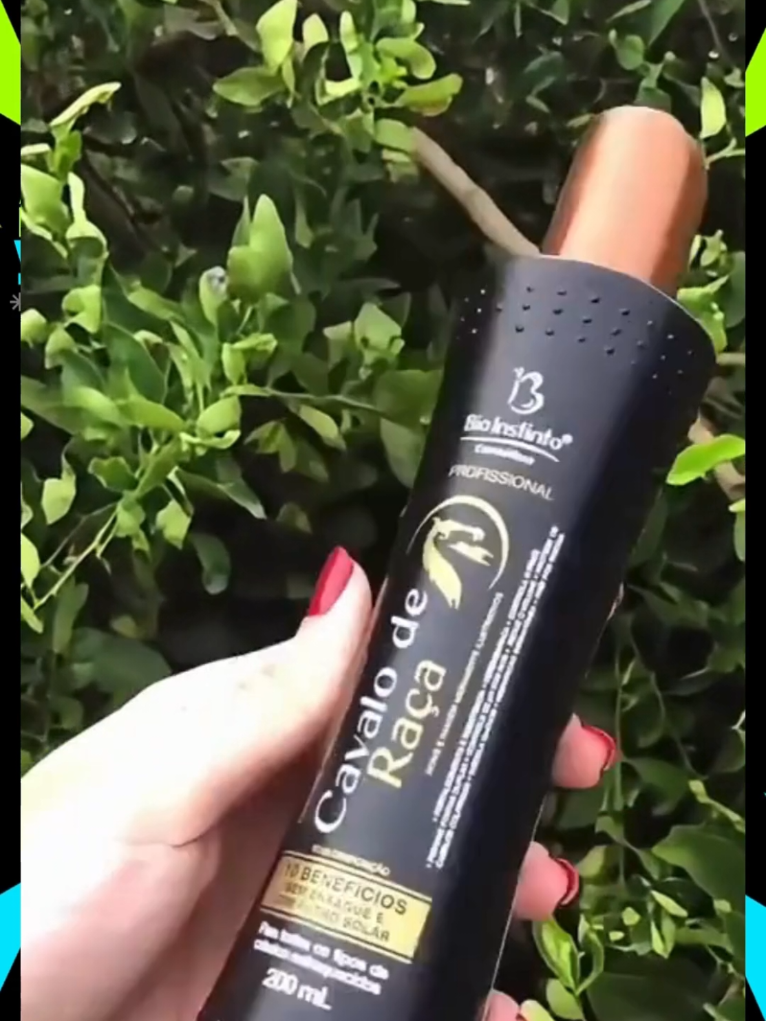 Kit capilar cavalo de raça #kit #shampoo #cabelo 